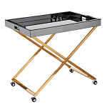 Стол сервировочный с зеркальной столешницей Splendid Serving Table варинант исполнения - 2 | Loft Concept в Воронеже