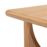 Стол журнальный из массива и шпона дуба Oak Essence Carden варинант исполнения - 5 | Loft Concept в Воронеже