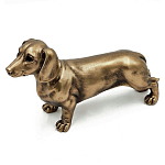Статуэтка такса с реалистичными деталями и гладкой поверхностью Dachshund Style варинант исполнения - 1 | Loft Concept в Воронеже