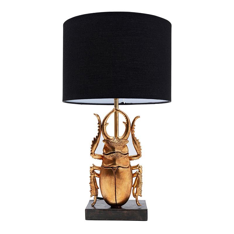 Настольная лампа Золотой жук Черный Золотой в Воронеже | Loft Concept 