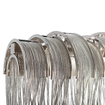 Люстра подвесная с металлическими цепочками и изогнутыми металлическими дугами 72 см Atlantis Chain варинант исполнения - 9 | Loft Concept в Воронеже