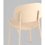 Стул Edie пластик бежевый варинант исполнения - 3 | Loft Concept в Воронеже