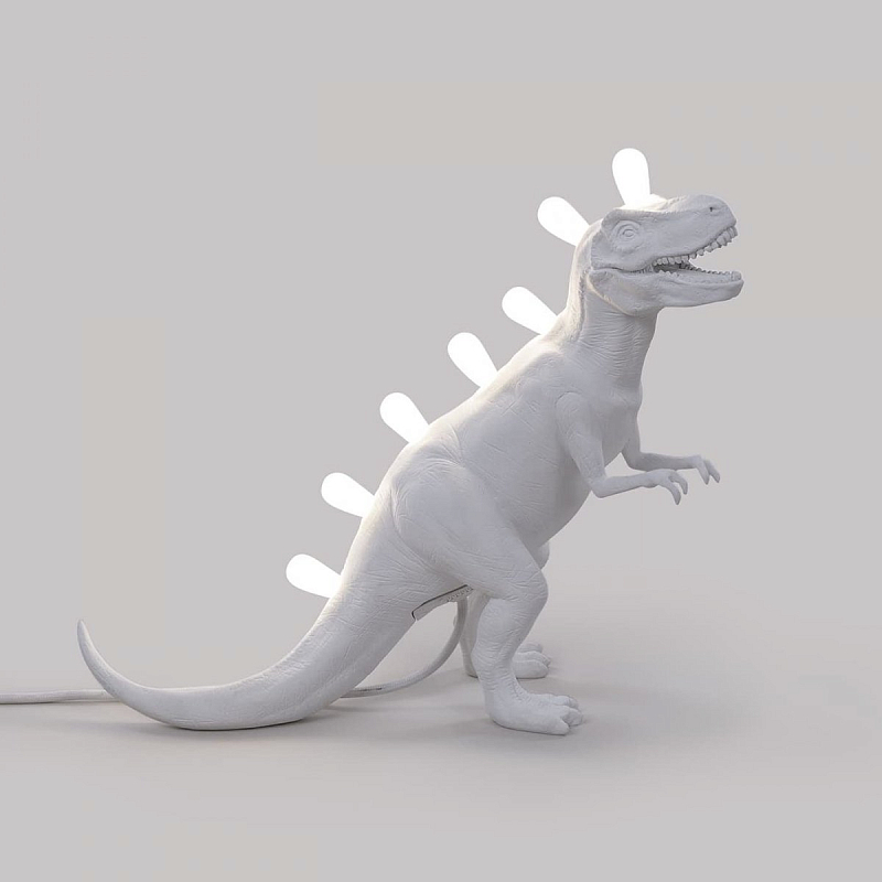 Лампа Seletti Jurassic Lamp Rex Белый Лампа Seletti Jurassic Lamp Rex Белый в Воронеже | Loft Concept