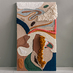 Тканый вручную текстильный гобелен Orchid варинант исполнения - 4 | Loft Concept в Воронеже