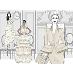 Megan Hess. Elegance варинант исполнения - 3 | Loft Concept в Воронеже