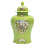 Фарфоровая ваза с крышкой Eden Garden варинант исполнения - 1 | Loft Concept в Воронеже