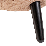 Кресло розовое с обивка из искусственного каракуля Iconic Creation варинант исполнения - 4 | Loft Concept в Воронеже