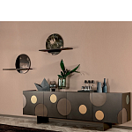 Дизайнерский комод с декором в виде круглых элементов на фасаде Matisse варинант исполнения - 4 | Loft Concept в Воронеже