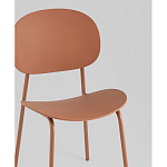 Стул Edie пластик коричневый варинант исполнения - 2 | Loft Concept в Воронеже