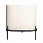 ТВ-тумба белая с чёрной столешницей с 2-мя дверками и ящиком San Marco варинант исполнения - 4 | Loft Concept в Воронеже