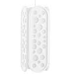 Подвесной светильник белый овальный White Holes варинант исполнения - 3 | Loft Concept в Воронеже