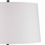 Торшер с основанием в виде стебля с листьями и тканевым абажуром Flowing Leaves варинант исполнения - 4 | Loft Concept в Воронеже