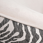 Кресло без подлокотников бежевое с принтом Macrocosm варинант исполнения - 3 | Loft Concept в Воронеже