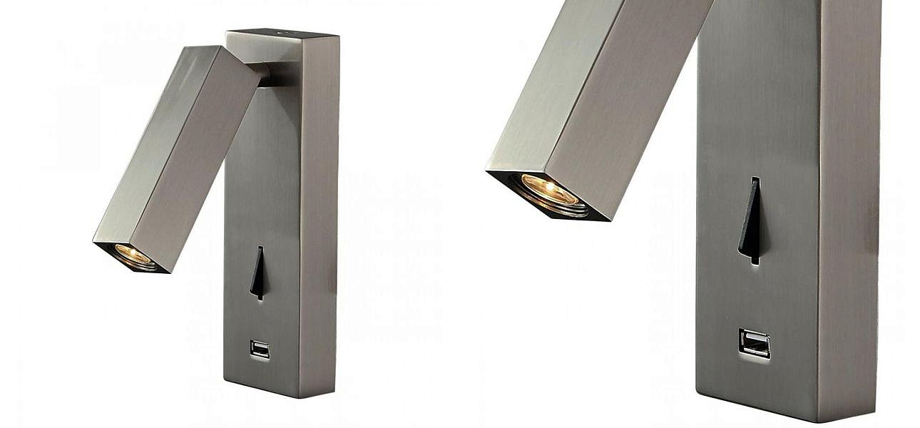 Бра Chelsom WALL LED DOCK Silver USB Бра Chelsom WALL LED DOCK Silver USB - Loft-Concept в Воронеже
