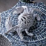 Статуэтка краб с детализированной текстурой в белом цвете Marine Accessories варинант исполнения - 9 | Loft Concept в Воронеже