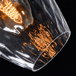 Подвесной светильник со стеклянном плафоном в форме бокала Kaleido варинант исполнения - 42 | Loft Concept в Воронеже