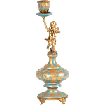 Фарфоровый подсвечник Ангел во главе Voki варинант исполнения - 1 | Loft Concept в Воронеже