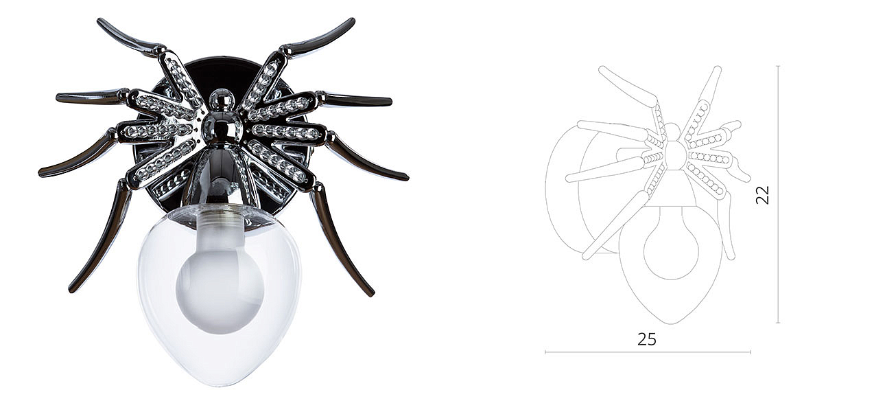 Бра Паук Spiders lamp Бра Паук Spiders lamp - Loft-Concept в Воронеже