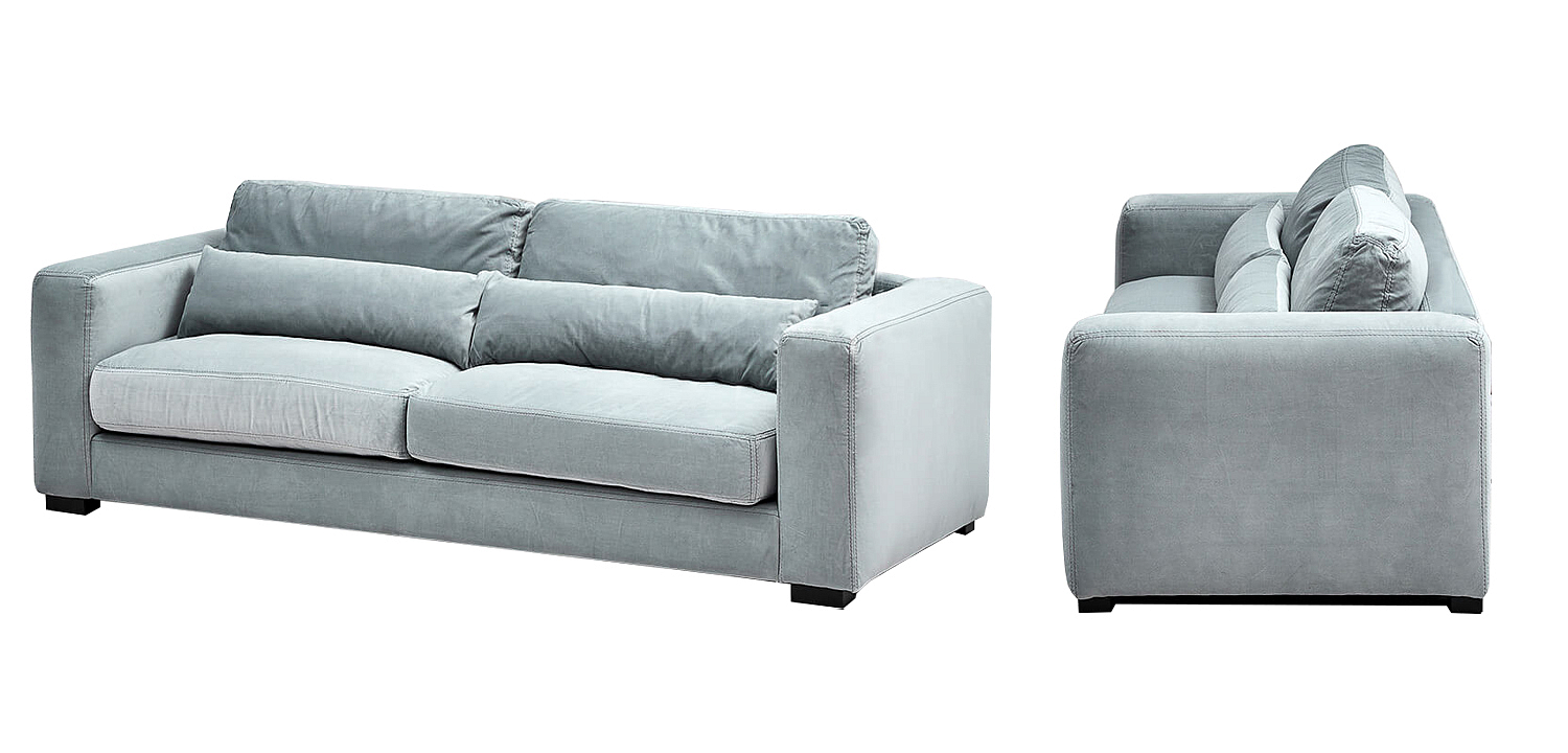 Диван Kleber Sofa soft blue Диван Kleber Sofa soft blue - Loft-Concept в Воронеже
