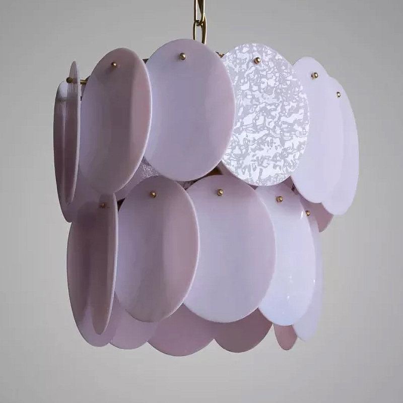 Люстра Pink Sunset Розовый Золотой Люстра Pink Sunset Розовый Золотой в Воронеже | Loft Concept