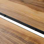 Стол обеденный раздвижной с прямоугольной столешницей на четырех черных ножках Blair варинант исполнения - 8 | Loft Concept в Воронеже