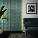 Гипсовая 3D Панель M-23 варинант исполнения - 1 | Loft Concept в Воронеже