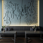 Барельеф ORCHESTRA варинант исполнения - 1 | Loft Concept в Воронеже