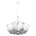 Подвесной светильник с белым фигурным абажуром и мягкими волнистыми краями Cloud Motion  варинант исполнения - 15 | Loft Concept в Воронеже