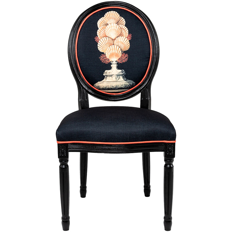 Seashell Still Life Stool 4 Стул Черный Бежевый Красный Seashell Still Life Stool 4 Стул Черный Бежевый Красный в Воронеже | Loft Concept