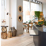 Зеркало из ротанга WICKER MIRROR варинант исполнения - 9 | Loft Concept в Воронеже