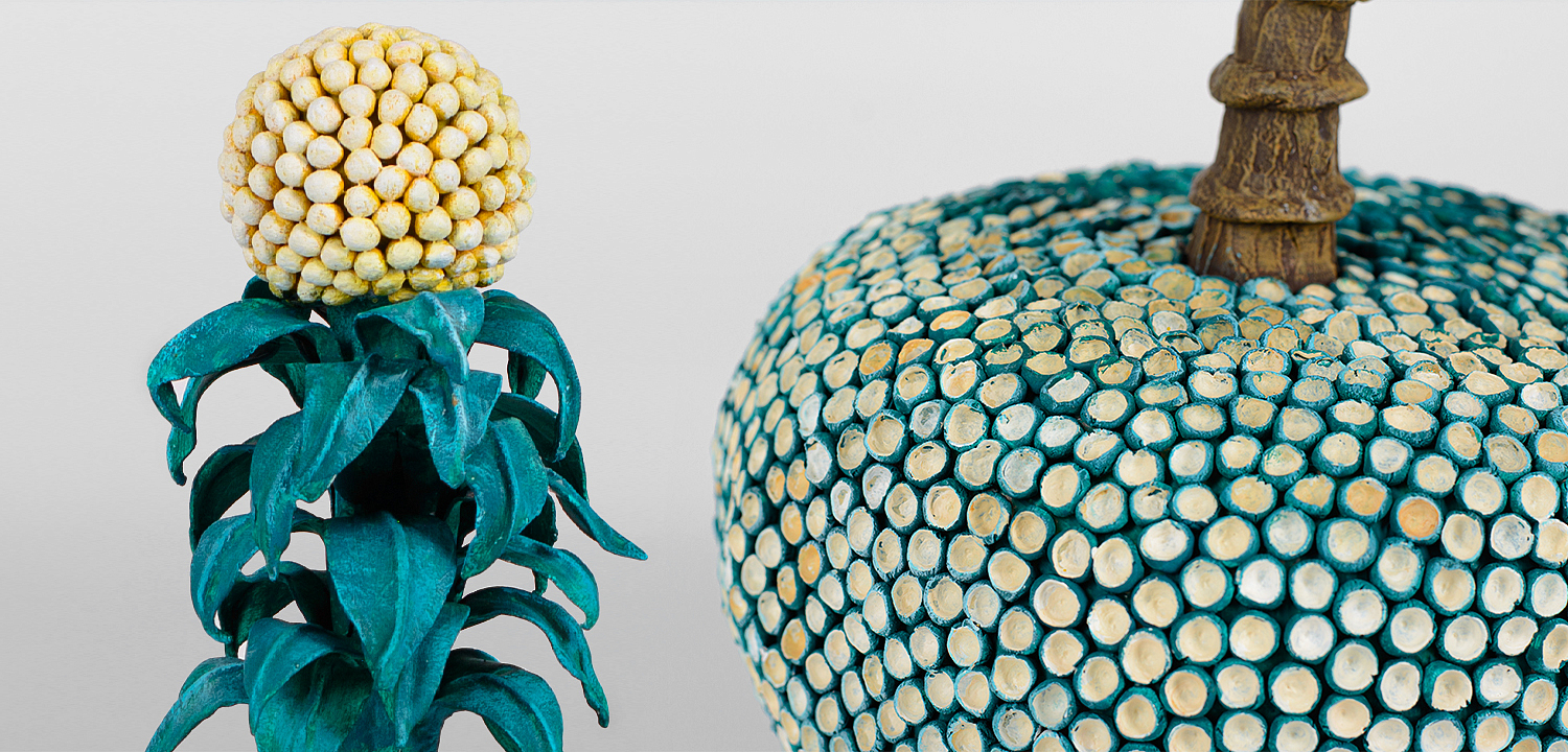 Статуэтка тропический фрукт Tropical Fruit turquoise Статуэтка тропический фрукт Tropical Fruit turquoise - Loft-Concept в Воронеже