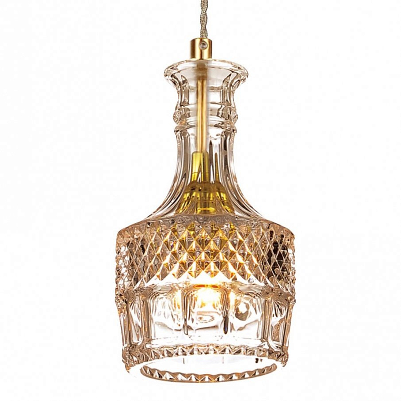 Подвесной светильник lee broom DECANTERLIGHT pendant II Amber Золотой Янтарь (Amber) в Воронеже | Loft Concept 