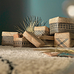 Корзина с крышкой Taji Wicker Basket варинант исполнения - 3 | Loft Concept в Воронеже