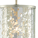 Подвесной светильник в форме цилиндра Speckled Mirror Plates варинант исполнения - 1 | Loft Concept в Воронеже