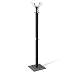 Вешалка с квадратным основанием и 4-мя металлическими крючками Industrial Metal Rust варинант исполнения - 1 | Loft Concept в Воронеже