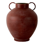 Ваза бордовая с 2-мя фактурными ручками Vase Burgundy Glaze варинант исполнения - 1 | Loft Concept в Воронеже