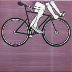 Плитка с узором Осьминог велосипедист варинант исполнения - 6 | Loft Concept в Воронеже