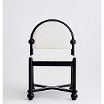 Дизайнерский стул деревянный с полукруглой спинкой Highquality варинант исполнения - 4 | Loft Concept в Воронеже