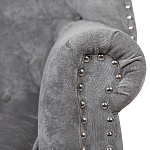 Кресло Charlie Armchair grey velour варинант исполнения - 5 | Loft Concept в Воронеже