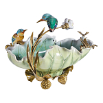 Чаша в виде листка лотоса с птицами Eden Garden варинант исполнения - 2 | Loft Concept в Воронеже