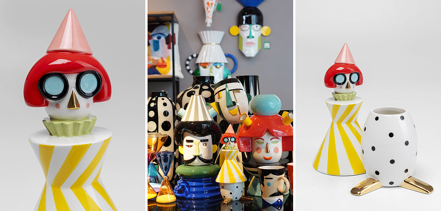 Ваза с крышкой Funny Doll Vase III Ваза с крышкой Funny Doll Vase III - Loft-Concept в Воронеже
