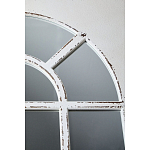 Зеркало-окно с эффектом старения в венецианском стиле Venetian White Mirror варинант исполнения - 3 | Loft Concept в Воронеже