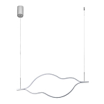 Подвесной светильник волнообразный изогнутый на двух тросах 123 см Spiral Lighting варинант исполнения - 2 | Loft Concept в Воронеже