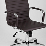 Офисное кресло Renal Low Brown варинант исполнения - 8 | Loft Concept в Воронеже