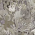 Ткань Jungle Animaux Camoufles Бежевый Велюр N 1147 варинант исполнения - 1 | Loft Concept в Воронеже