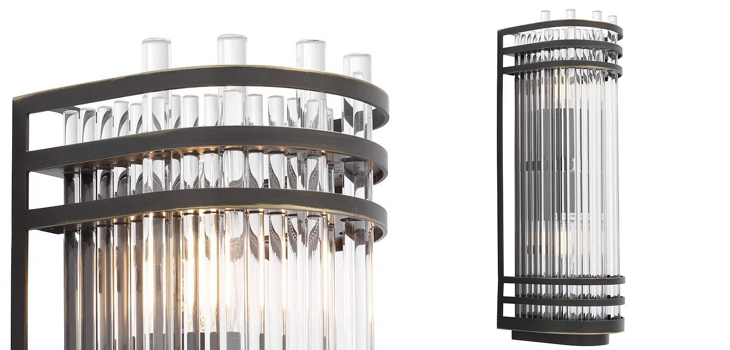 Бра Eichholtz Wall Lamp Gulf S Bronze Бра Eichholtz Wall Lamp Gulf S Bronze - Loft-Concept в Воронеже
