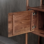 Стеллаж в гостиную для книг Moon Walnut Furniture варинант исполнения - 9 | Loft Concept в Воронеже