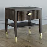 Прикроватная тумбочка с ящиком Elsa Dreams Walnut варинант исполнения - 1 | Loft Concept в Воронеже