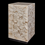 Торшер прямоугольный из натурального камня Calcite Geometry варинант исполнения - 9 | Loft Concept в Воронеже