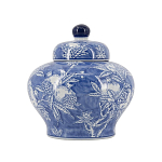 Ваза с крышкой в китайском стиле Гранатовое дерево Blooming Pomegranate варинант исполнения - 9 | Loft Concept в Воронеже